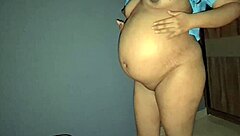 pregnant mexican nurse feels very hot after hospital shift and seeks attention from anyone