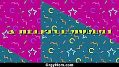 i sneak a quick 18+ peek at those huge features and enjoy a nice interaction - orgymom