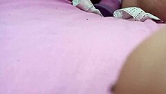 oh yeah i'm pushing my thickest dildo deep into my tight ass now