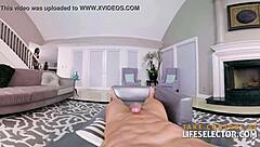 brunette chanel preston rides anal cowgirl style