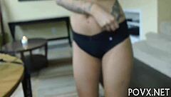 Shaved Wet Pussy Fucked By Erect Cock