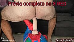Huge Croatian Ass Takes Massive Dildo And Toys In Fat Solo Play