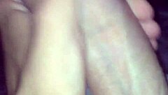 In a quiet room, a man reveals his enormous veiny penis, thick and gigantic, pulsing with intensity as he strokes it slowly for the camera.