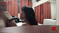 Amateur milf experiences a hard penis thrusting deeply into her tight wet homemade vagina