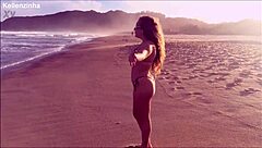 Stunning naturist beach scenes from beautiful Brazilian spot