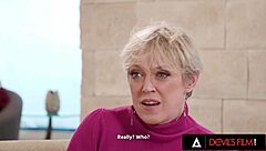 Busty Milf Dee Williams Gives Titty Fuck While Stepbae Watches The Naughty Action