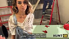 i'm watching this young lady cheat on her bf with her boss for real public orgasms