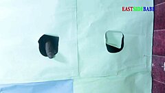 Subtle Tease Of Horny Ebony Milf In Homemade Gloryhole Blowjob And Doggystyle Fucking With Big Black Cock