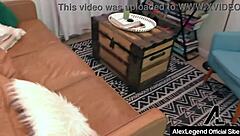 Does hot babe Alex More love her big pussy lips stretched by huge cock?