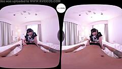 Uncensored Japanese Maid Wakes You Up in JVRPorn