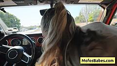 SEXY HORNY BLONDE TEEN Chloe Rose GIVES AMAZING WET BLOWJOB to friend Charles Dera in POV HARDCORE