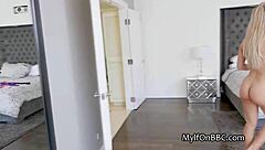 Massive Black Cock Pounds Busty Wife Cherie Deville In Lingerie