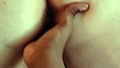 Amateur white girl shows off her fat ass in seductive display