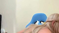 Bold Transexual Athlete Shows Off Rich Senos in Steamy Crossdressing Action