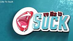 karina grand, a blonde beauty, eagerly sucks on a throbbing cock before receiving a messy facial cumshot in a passionate encounter