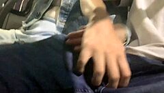 Blonde Horny Chick Shows Cock to Mexican Babe on Public Bus and She Touches It Eagerly