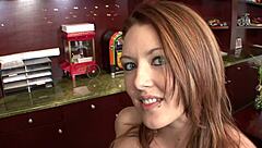 Hot Young Beauty Seduced and Fucked by Older Man in Taboo Encounter