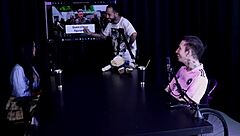 hey, alice vasconcelos gets bisexual and strips showing her big beautiful tits