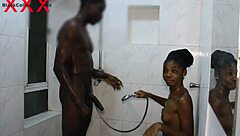 Imagine a student's wet body glistening seductively before intense rough sex.