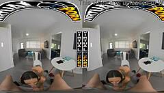 What secrets hide in this redhead's passionate orgasm with big tits?