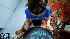 hey, isn't this the best blowjob ever? i just love tasting that warm milk!