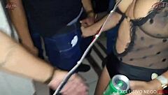 Intriguing How One Woman Takes on Multiple Big Cocks in Wild Outdoor Group Action