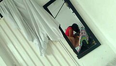 Latina Beautiful GF Sucking in POV and Getting Fucked in Doggy Style Dominating the Boy in Amazon Position!