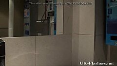 oh my god, can you believe this crazy public toilet voyeur masturbation session?!