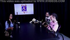 hey, alice vasconcelos gets bisexual and strips showing her big beautiful tits