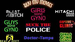 Human Guinea Pig Eliza Shields Gets Tanned Small Tits Fingered in Anal with Vibrator by Doctor Tampa for Mandatory Hitachi Orgasms