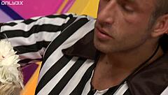 referee time out with cindy behr as she eats out charlie monaco by only3x