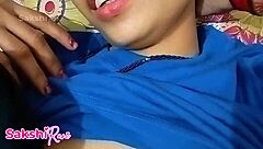 Hey, I surprised my sexy friend with a tshirt gift on her birthday and we ended up playing with juicy hairy pussy in bedroom missionary until creampie orgasm