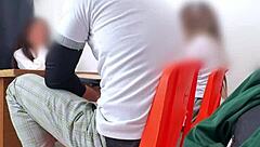 maestra mexicana sets extraordinary exam for students in classroom, offering alternative passing method by requesting their bodies to approve the subject