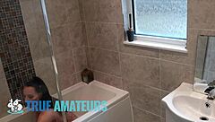 Bold True amateurs - mike takes hot alternative babe molly for big cock sucking and bathroom ride with squirting cum