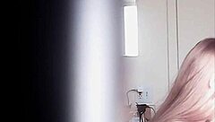 Big Boobs Blonde Changing Voyeur Style