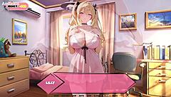 The dating sim game turns a brat into your dumb little paypiggy with complete tasks