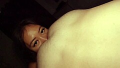 Surprising Interracial DP for Filipina Ass Licking Slut