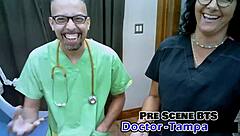 Dr Tampa Oversees Student Interns With Giggles In Hospital Backstage Scene