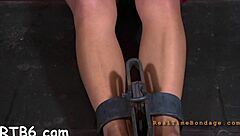 I feel so thrilled getting a facial and pussy pounding while bound in sexy bondage for hardcore orgasmic sex.