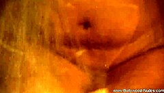 Beautiful Brunette Goddess from India Dances in Erotic Striptease