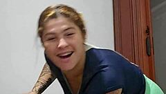 Bold Exhibitionist Flashing Her Assets at the Gym to Attract Horny Guys Ready for Action