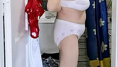 Oh my god, what a day with granny mariaold! From toilet peeping to evening joi and wild fun!