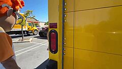 Satine Delivers Slippery Footjob Surprise. ThePornDude Pounds Brunette Teen 18+ with Monster Cock in Cowgirl Doggystyle Creampie.