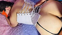 Discussing the video of a Mexican wife enjoying intimate moments with her neighbor in a passionate way.