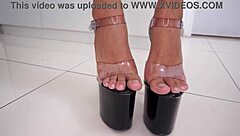 Oh honey, slim Japanese-Brazilian babe takes double anal from big white and black cocks!