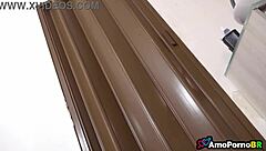 Brazilian Mature Milf with Big Tits and Big Clit Gives Blowjob Before Monster Cock Anal