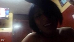 hey, this emo chica really loves sucking on cock like a pro amateur