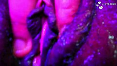 I finger my tight juicy pussy