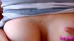 stunning 18yo latina takes huge cock deep in her tight ass loving the rough passionate pounding