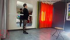 spank that ballerina's ass hard punish the bad dancer regina noir as teacher fucks mouth and pussy in studio